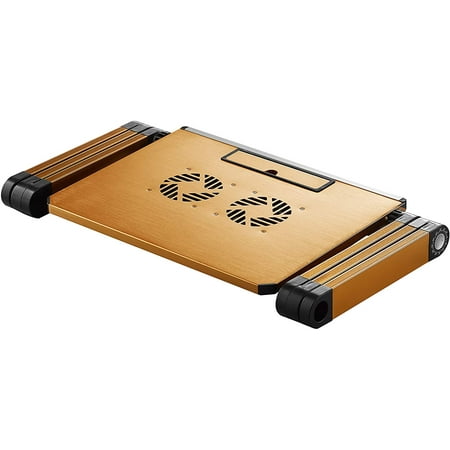 Urban Shop Gold Sit Laptop Desk Stand Urban Shop Gold Sit Laptop Desk Stand